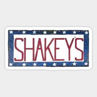 Ole Shakey's by the river, asheville nc Sticker